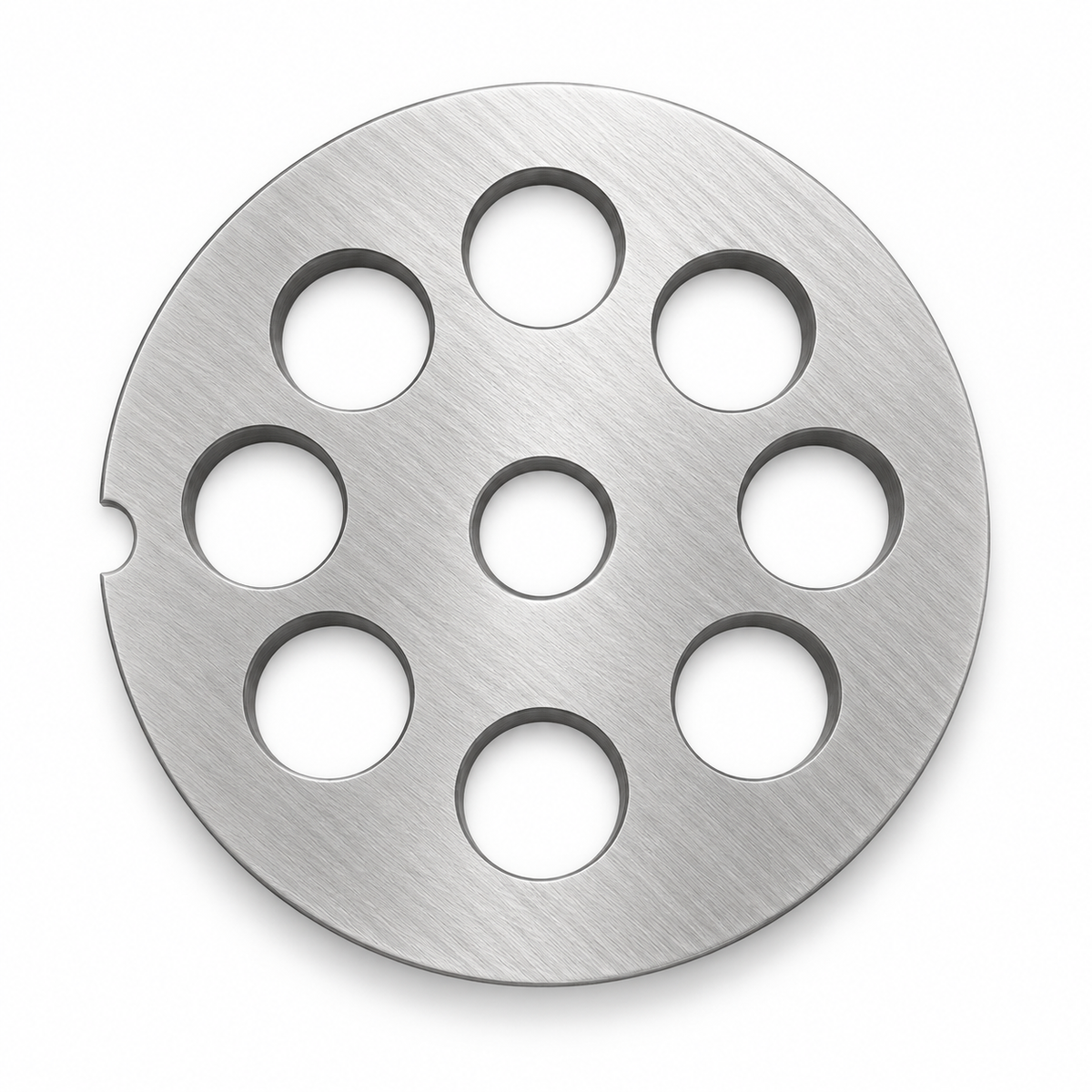 #12 Meat Grinder Plate, 2.72" (69 mm) Stainless Steel Grinding Disc