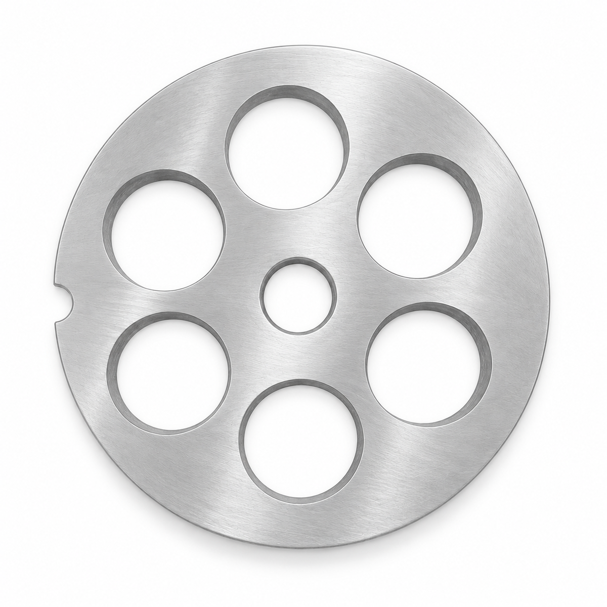 #12 Meat Grinder Plate, 2.72" (69 mm) Stainless Steel Grinding Disc