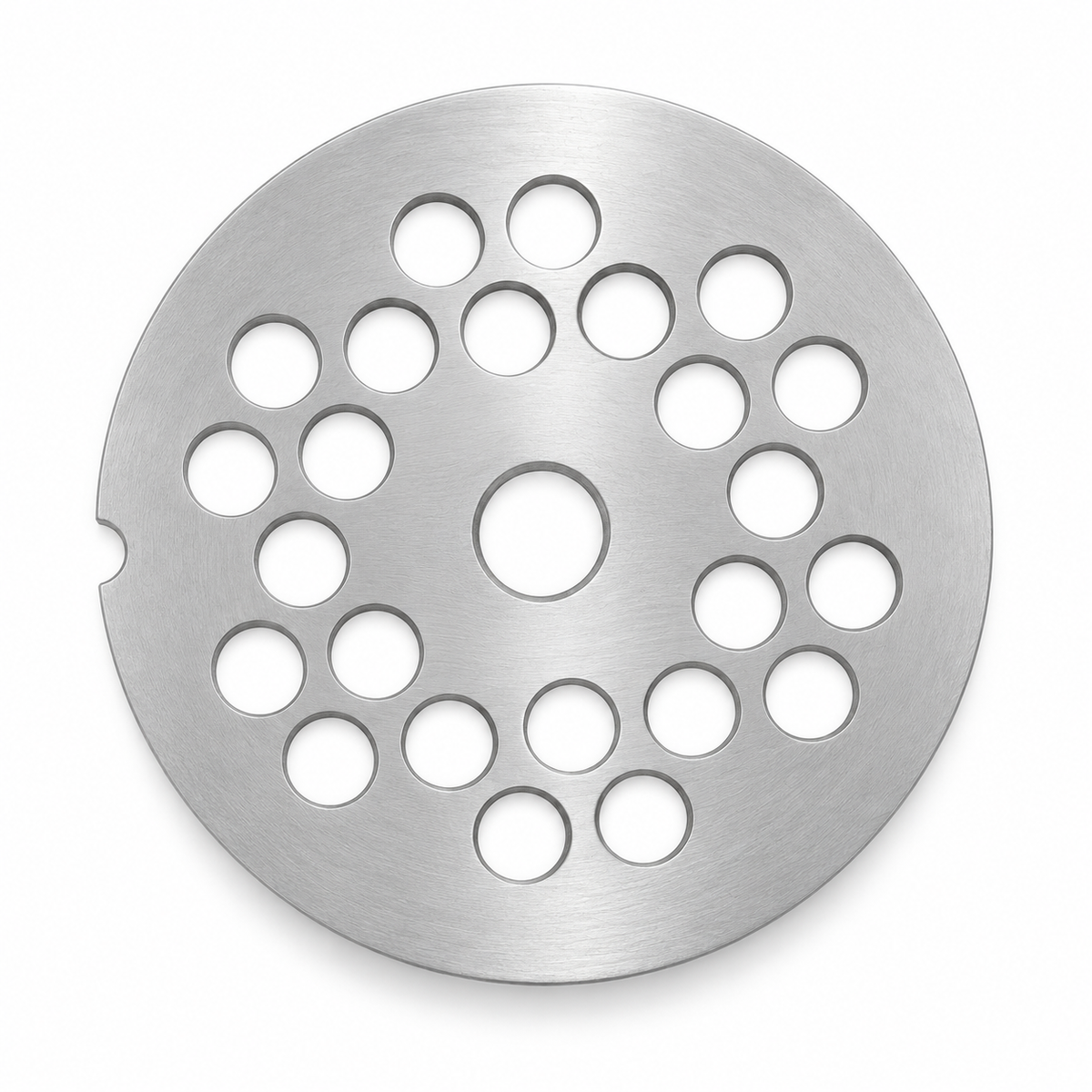 #12 Meat Grinder Plate, 2.72" (69 mm) Stainless Steel Grinding Disc