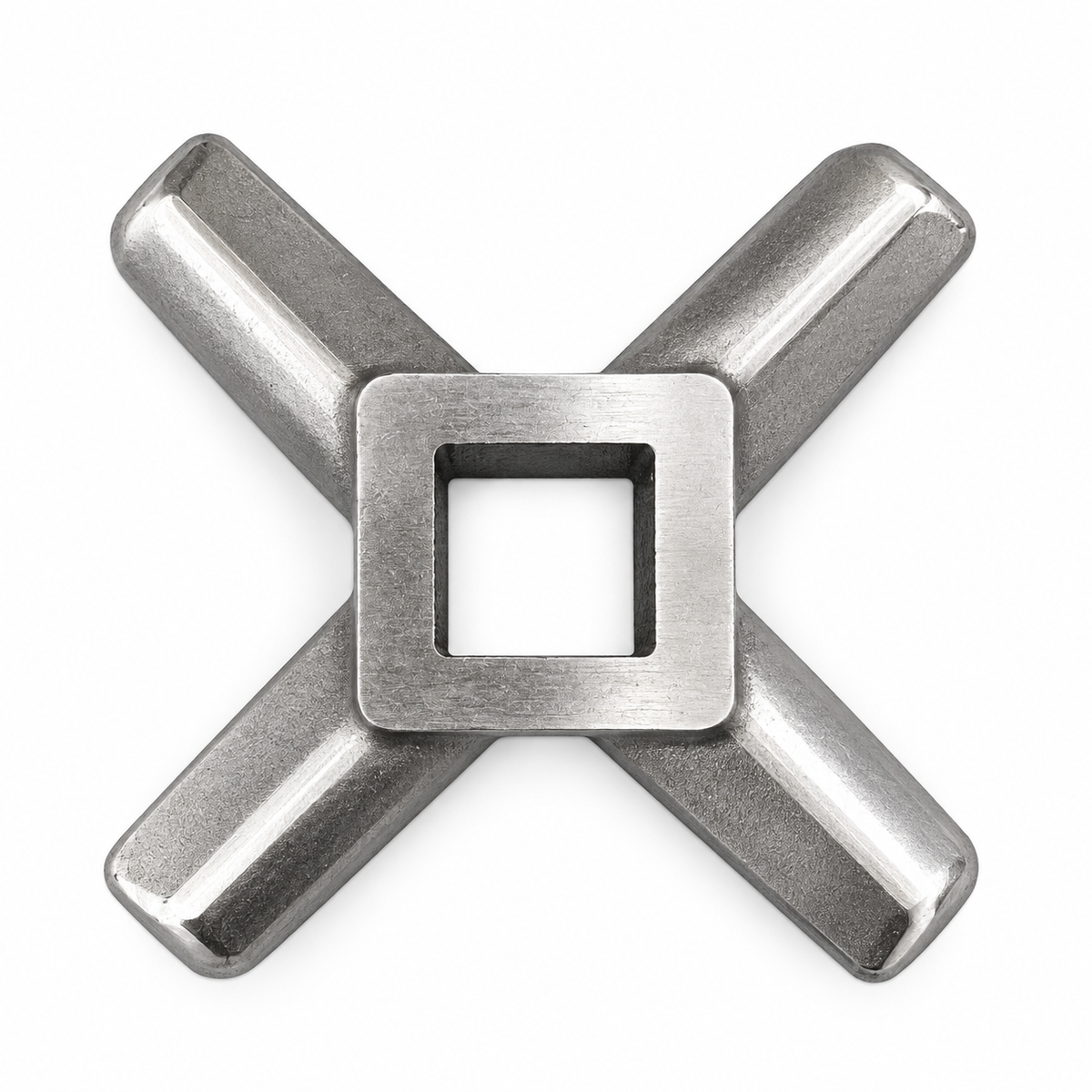 #12 Solid Forged Meat Grinder Blade, Heavy-Duty Grinder Knife