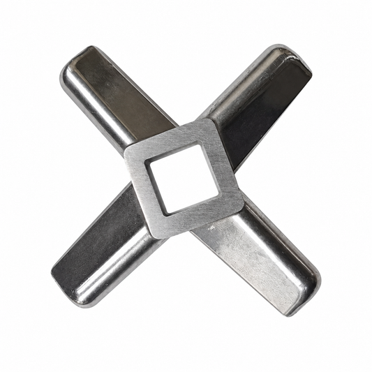 #42 Meat Grinder Blade, Solid Forged Heavy-Duty Grinder Knife