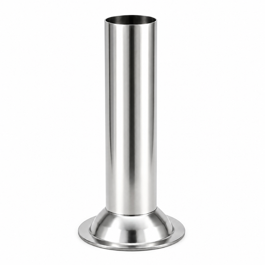 #22 Sausage Stuffer Tube, 2" Stainless Steel Meat Grinder Stuffing Tube