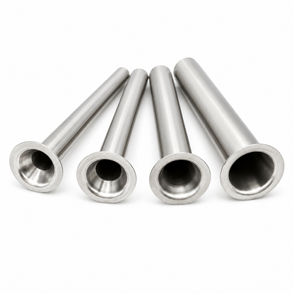 Compatible with LEM 5 lb Sausage Stuffers, 4-Pack Stainless Steel Replacement Tubes