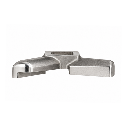 #12 Solid Forged Meat Grinder Blade, Heavy-Duty Grinder Knife