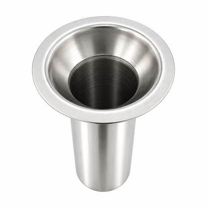 #22 Sausage Stuffer Tube, 2" Stainless Steel Meat Grinder Stuffing Tube