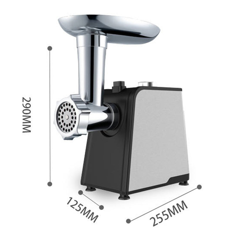 Electric Meat Grinder, Heavy Duty Meat Mincer, Sausage Stuffer Maker, Food Grinder with Sausage, Grinder Plates, Stainless Steel